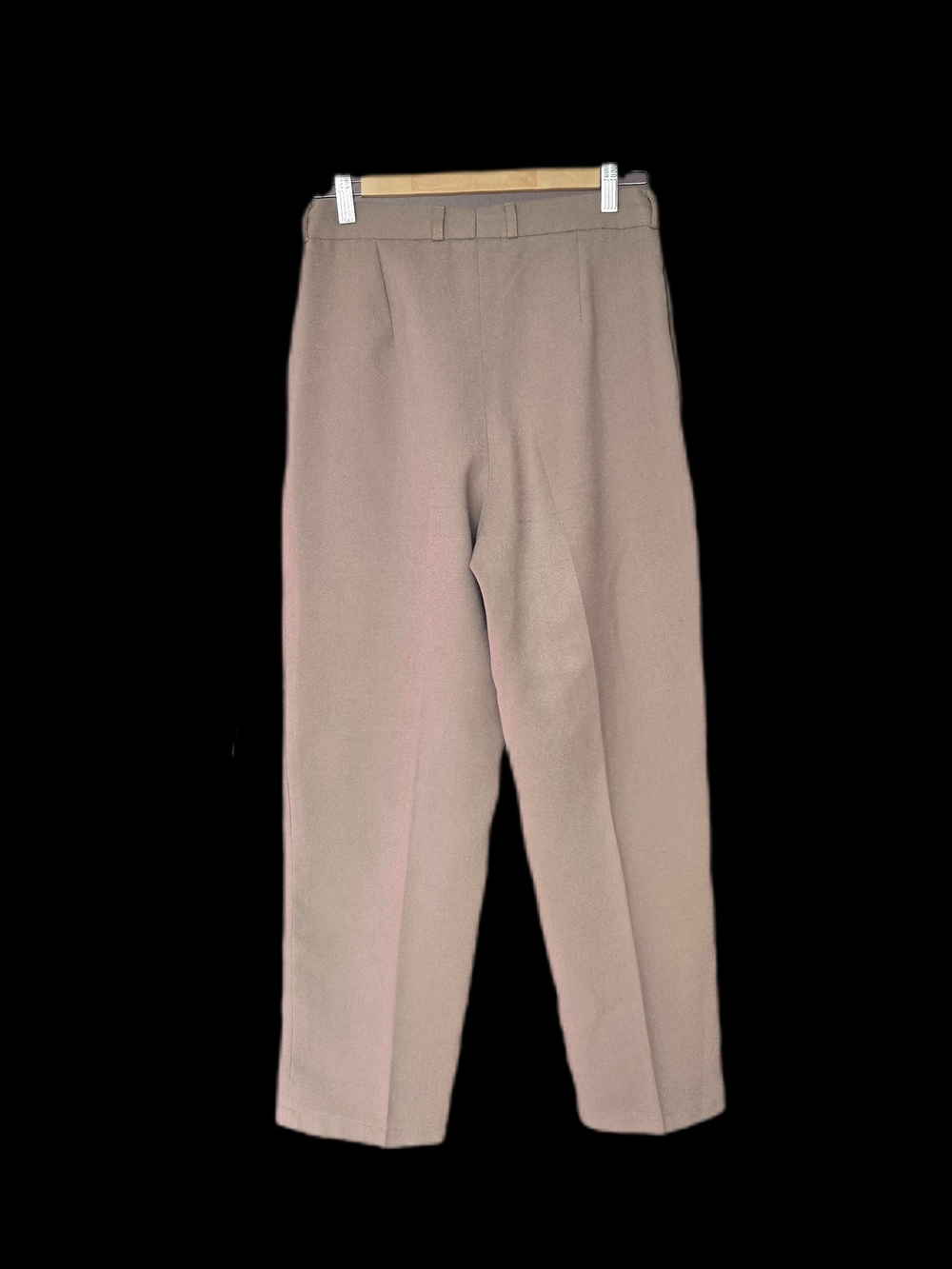 🤎 Efren Ocampo High-Waist Pleated Trousers | Taupe | Size 12